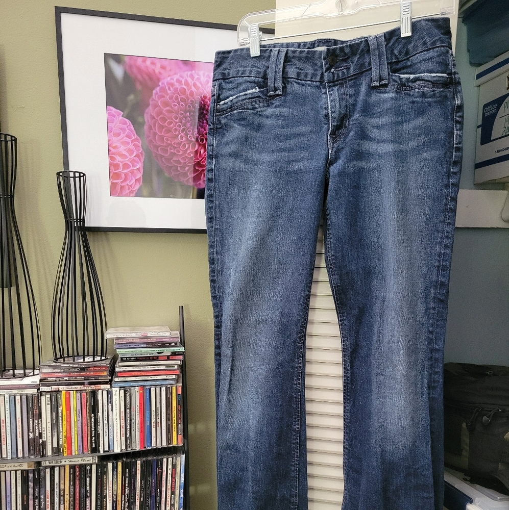 Gap jeans (curvy ultra low rise)